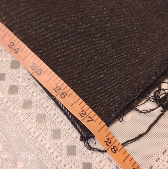 MOTHER The Hustler Ankle Fray In Cat Got Your Tongue Black Jeans, Size 26 - Picture 14 of 16